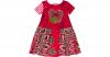 Kinder Jerseykleid mit Wendepailletten, Herz Gr. 1