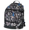 !KON Schulrucksack tartan boy grey camouflage