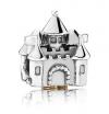 PANDORA Silber Element Schloss zweifarbig 791133PC