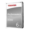 Toshiba X300 HDWE160UZSVA 6TB 128MB 7.200rpm SATA6