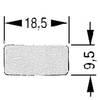 Bezeichnungsschild Siemens 3SB2901-2AQ 1 St.