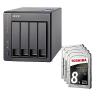 QNAP TS-431X-8G NAS Syste...