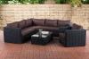 CLP Polyrattan-Lounge TIBERA mit Stauraum Gartense