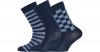 Socken 3er-Pack , Karo Gr. 31-34 Jungen Kinder