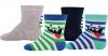 Baby Socken 4er-Pack, , Monster Gr. 19-22 Jungen K