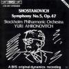 Stockholm Philharmonic Orchestra - SYMPHONY NO. 5,