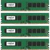 32GB (4x8GB) Crucial DDR4...