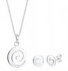 Elli Schmuckset Spirale Rund Kreis 925 Sterling Si