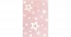 Kinderteppich, STARLIGHT rosa/weiss Gr. 160 x 230