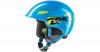 Skihelm u-kid blue-lime G...