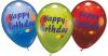 Luftballons Happy Birthda...