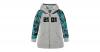 Sweatjacke aus Jersey mit Kapuze Gr. 122 Jungen Ki