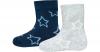 Baby Thermo Socken Doppelpack, Sterne Gr. 16/17