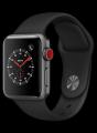 Apple Watch Series 3, 38 mm, Aluminium Spacegrau, 