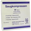 Saugkompressen 10x20 cm u