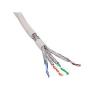 Patch Netzwerkkabel S-STP CAT6 100m Rolle