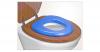 Toilettensitz Soft, Blau