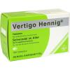 Vertigo Hennig Tabletten