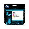 HP C9406A Original Druckkopf 70 gelb und magenta