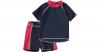 Schwimmanzug Set: T-Shirt + Shorts mit UV-Schutz G