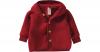 Baby Wollfleece Jacke mit Kapuze Gr. 50/56