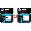 HP Original Druckerpatrone Multipack 62 schwarz cy