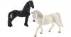 SCHLEICH 13819 & 13792 Lipizzaner Stute und Friese