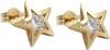 Cats Collection Stecker, Stern mit Zirkonia, 9Kt G