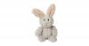 Hase Schlenker grau 20cm