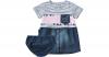 Baby Jerseykleid mit Jean...