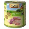 MAC´s Cat 6 x 800 g - Ente, Kaninchen & Rind