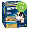 Felix ´´Sensations´´ Pouches 96 x 100 g - Mix Fisc