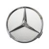 Nabenkappe für Mercedes in Silber/Chrom, 72 mm Dur